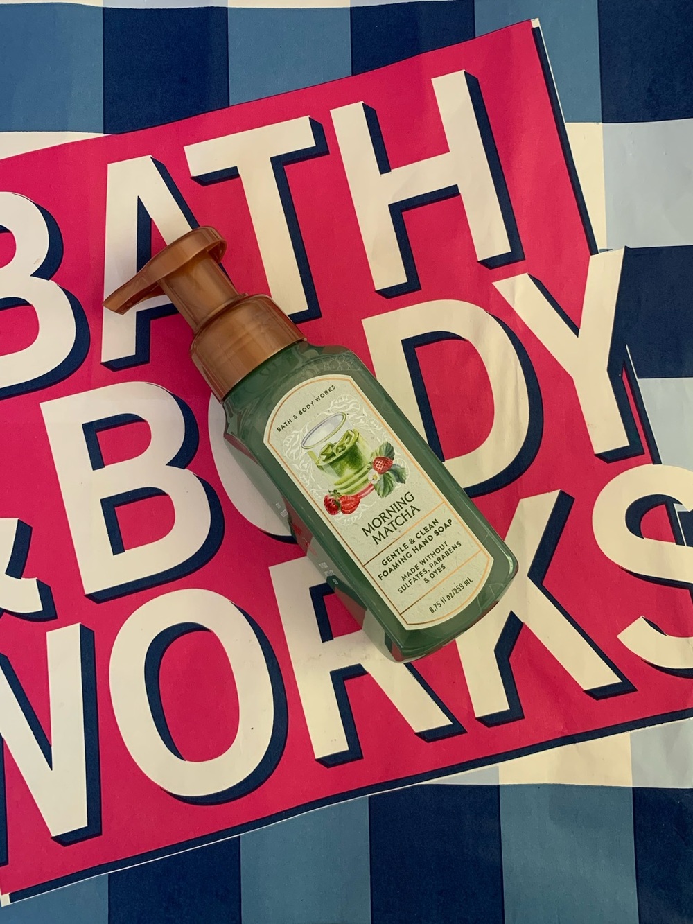 NWT Bath & Body Works Morning Matcha Foaming Hand Soap